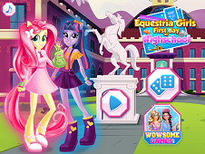 Equestria Girls First Day At School Online