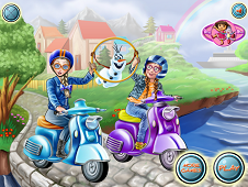 Princess Scooter Ride Online
