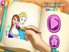 Ice Kingdom Coloring Book Online