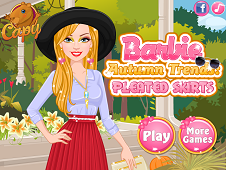 Barbie Autumn Trends Pleated Skirts