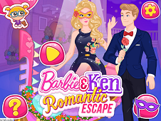 romantic barbie games