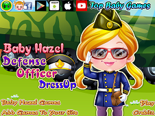 Baby Hazel Defense Officer Dress-Up