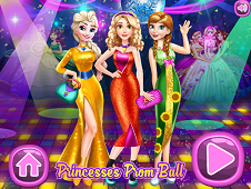Princesses Prom Ball Online