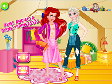 Ariel and Elsa Disney Princess Online