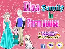 Elsa Family In Farm House