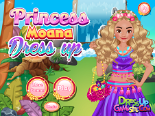 Princess Moana Dress up