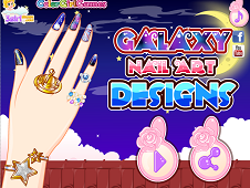 Galaxy Nail Art Designs Online