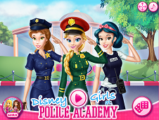 Disney Girls At Police Academy