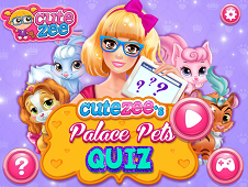 Cutezee Palace Pets Quiz Online