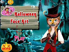 Halloween Face Art Online