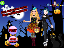 Elsa And Snow White Halloween Dress Up Online