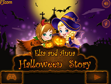 Elsa And Anna Halloween Story