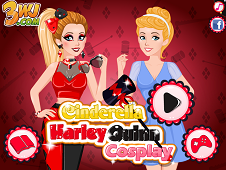 Cinderella Harley Quinn Cosplay