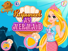 Rapunzel As Mermaid