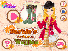 Barbie Autumn Wellies
