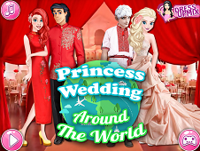 Princess Wedding Around The World