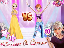 Princesses on Catwalk Online