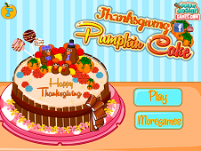 Thanksgiving Pumpkin Cake