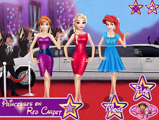 Princesses On Red Carpet