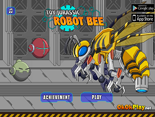 Toy Jurassic Robot Bee