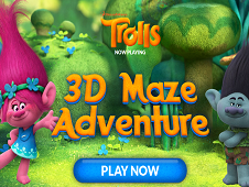 Trolls 3D Maze Adventure Online