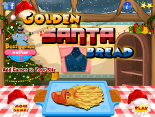 Golden Santa Bread