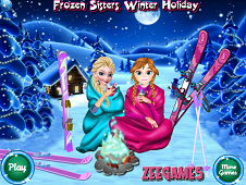 Frozen Sisters Winter Holiday