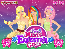 Barbie Meets Equestria Girls