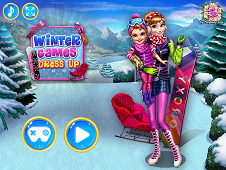Winter Games Dressup Online