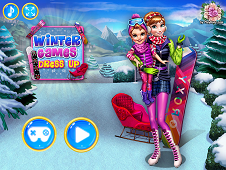 Winter Games Dressup