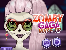 Zomby Gaga Make Up