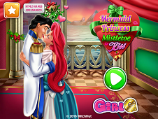 Ariel Mistletoe Kiss