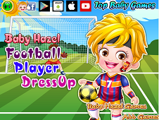 Baby Hazel Football Player Dress-Up Online