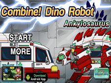 Dino Robot Combine Ankylosaurus