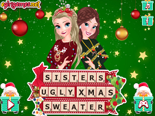 Sisters Ugly Xmas Sweater