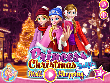 Princess Christmas Selfie Online