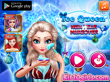 Ice Queen Christmas Makeover