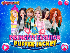 Princesses Fashion Puffer Jacket