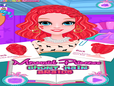 Mermaid Princess Short Hair Braids