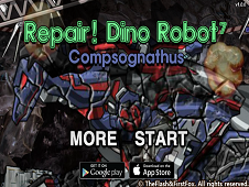 Dino Robot Repair Compsognathus