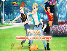 Princesses Mannequin Challenge 
