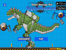 Robot Dinosaur War Giganotosaurus Online