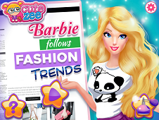 Barbie Follows Fashion Trends
