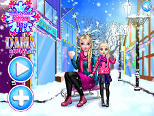 Mommy Elsie Winter Day