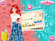 Princesses Winter Trip Online
