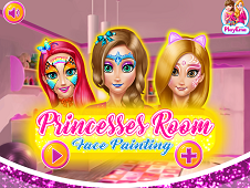 Princess Room Face Painting