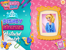 Disney Princesses Postcard Maker