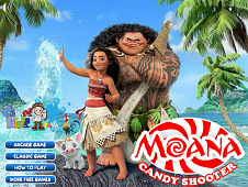 Moana Candy Shooter  Online