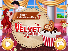 Happy Valentine's Day Red Velvet Cupcakes