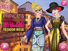 Princess Models At Milan Fashion Week